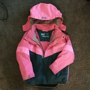 Toddler Pink Helly Hansen Coat
